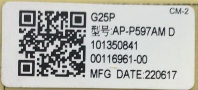 FUENTE DE PODER ORIGINAL PARA TV SONY / NUMERO DE PARTE 101350841 / 1-013-508-41 / AP-P597AM / 2955078505 / AP-P597AM D / PANEL YDCM065UNG11 / MODELO XR-65A80K / XR65A80K / XR-65A80CK / XR65A80CK - Imagen 3